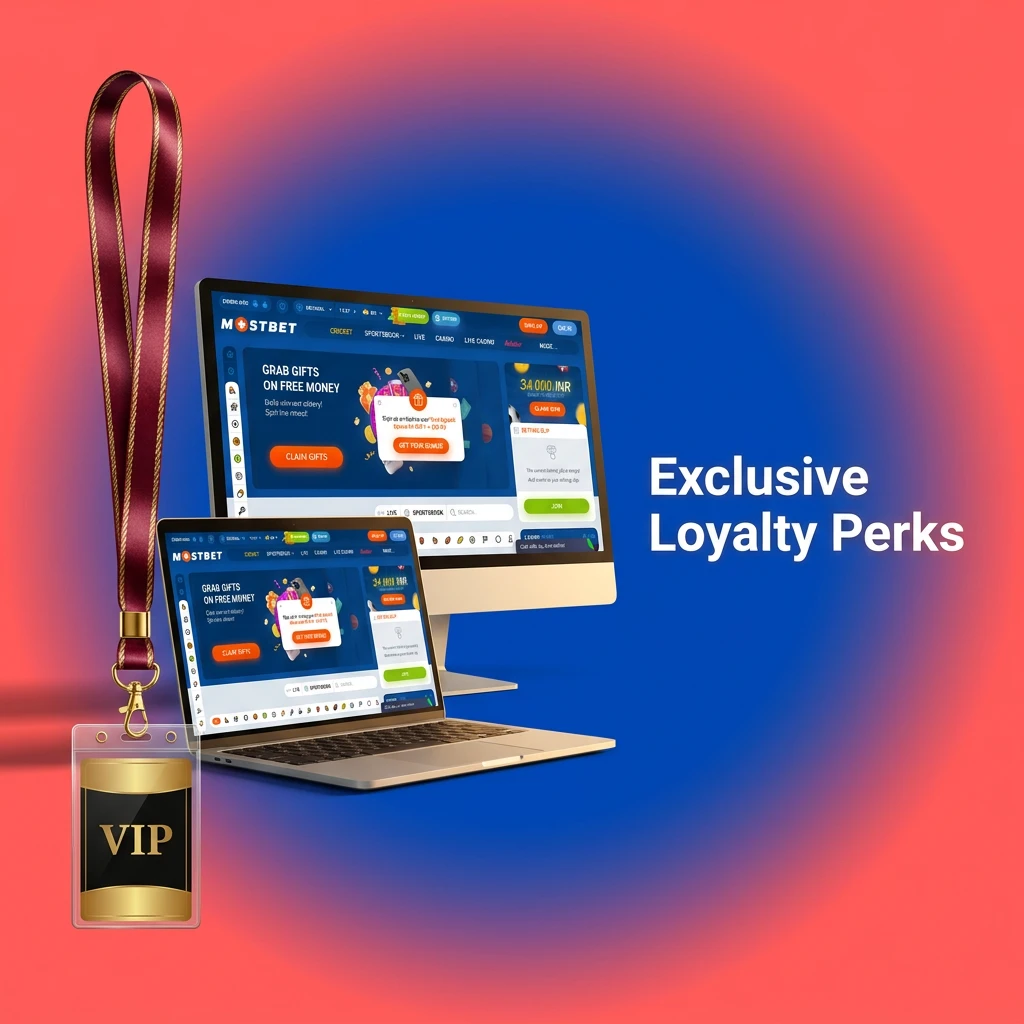 Mostbet exclusive VIP loyalty perks: earn virtual coins via tier progression for free bets, cashback, and rewards.